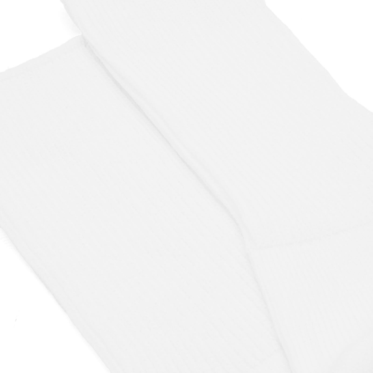 RoToTo Organic Daily Ribbed Crew Sock - 3 Pack in White