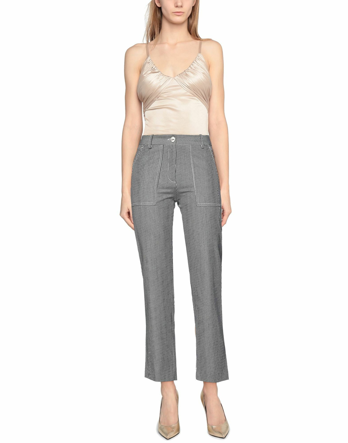Maje Womens Pants Midnight in Blue