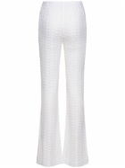 MISSONI Solid Lace Flared Pants