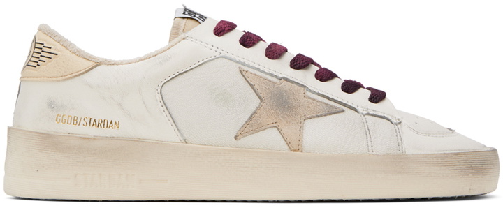 Photo: Golden Goose White Stardan Sneakers