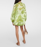 Etro Printed ramie tunic