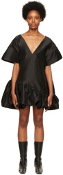 Kika Vargas Black Gama Minidress