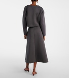 'S Max Mara Embellished jersey sweatshirt