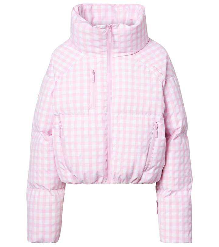 Photo: Cordova Cortina gingham down ski jacket