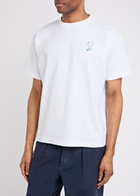 Percival Cicchetti Printed Jersey T-shirt White