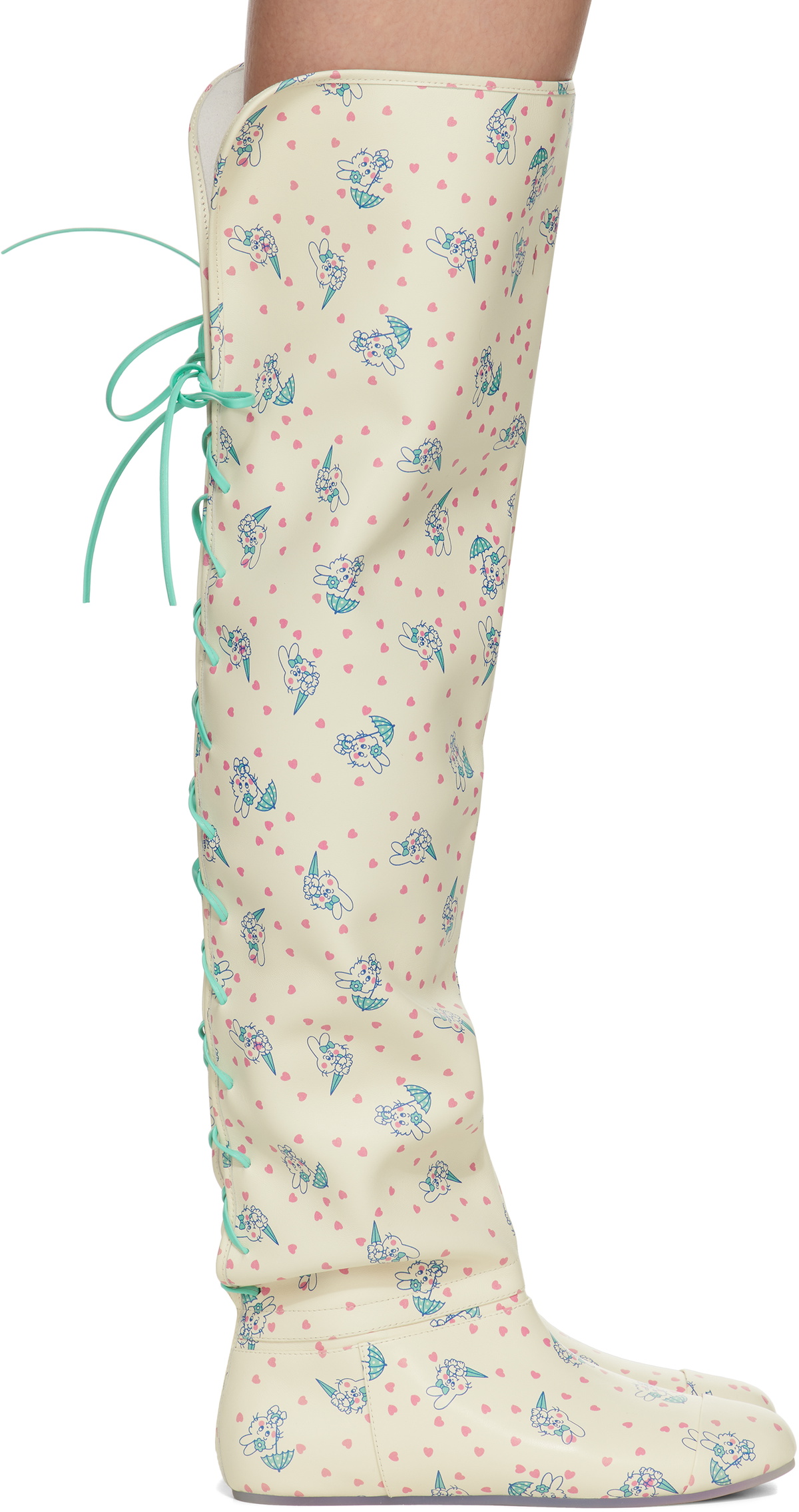 【Ashley Williams】★関税送料込★ Slouchy Thigh-High Ashley Williams Off-White Slouchy Thigh-High Tall Boots