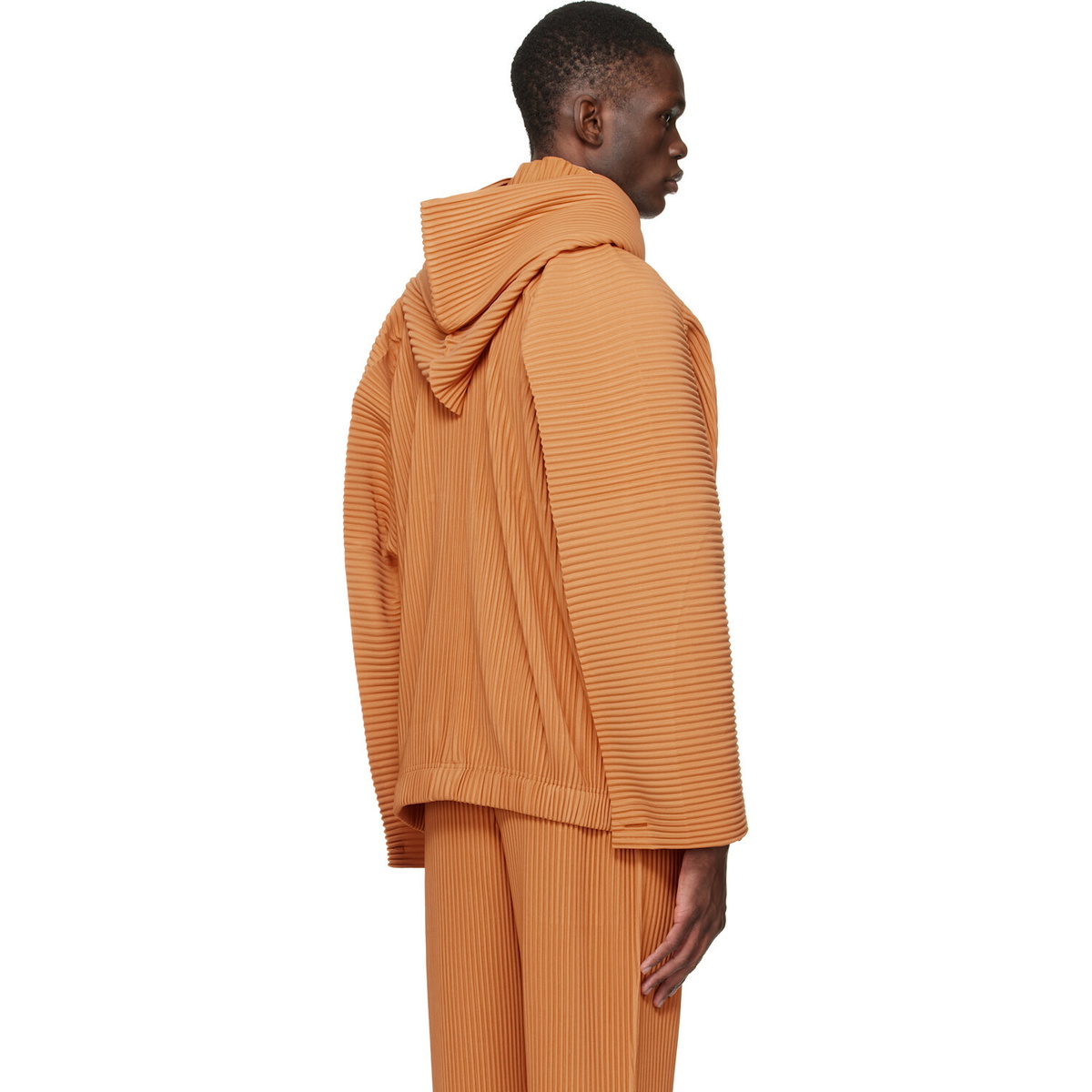 HOMME PLISSÉ ISSEY MIYAKE Orange Monthly Colors March Jacket