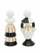 Jonathan Adler White Vienna Porcelain Salt And Pepper Shakers