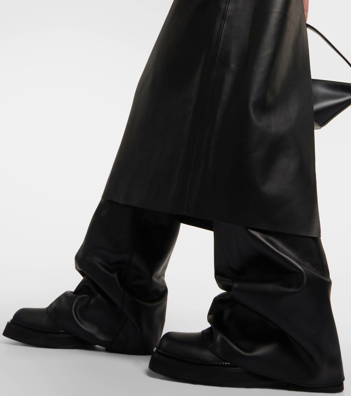 ワンピース THE ATTICO FW25 Leather dress (251WCA00361 204) Brown Leather dress The Attico - Vitkac AS