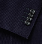 Canali - Midnight-Blue Kei Slim-Fit Cotton-Corduroy Suit Jacket - Men - Navy