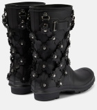 Noir Kei Ninomiya x Hunter chain-embellished rain boots