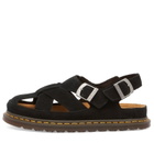 Dr. Martens San Fisherman Sandal in Black