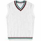 Palmes Men's James Knitted Vest in White