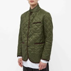 Barbour x Engineered Garments Loitery Quilted Jacket in Olive