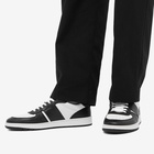 Collegium Men's Pillar Destroyer Low Sneakers in White/Black