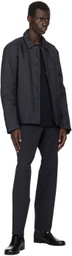 Veilance Black Frame Crew Neck Long Sleeve T-shirt