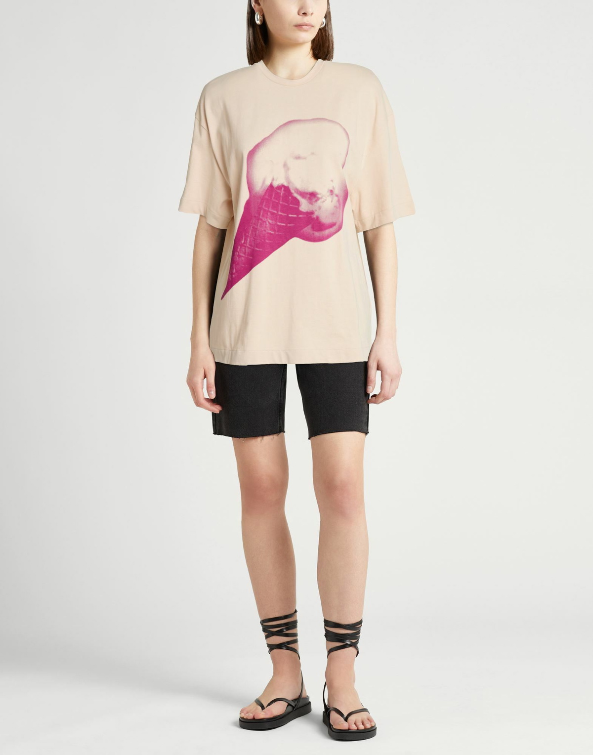Jil Sander Womens T-shirt Blush