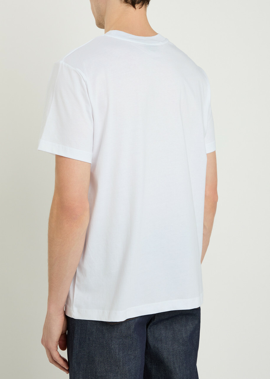 A.P.C. Standard Logo Cotton T-shirt White