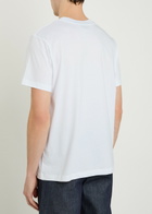 A.P.C. Standard Logo Cotton T-shirt White