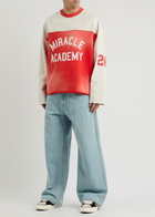 Nahmias Miracle Academy Printed Cotton top Red