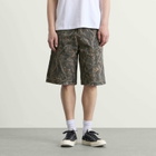 Butter Goods Men's Work Shorts in Forest Camo