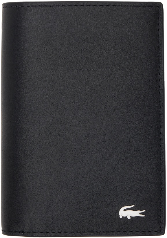 Photo: Lacoste Black Leather Wallet