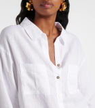 Heidi Klein White Bay linen shirt