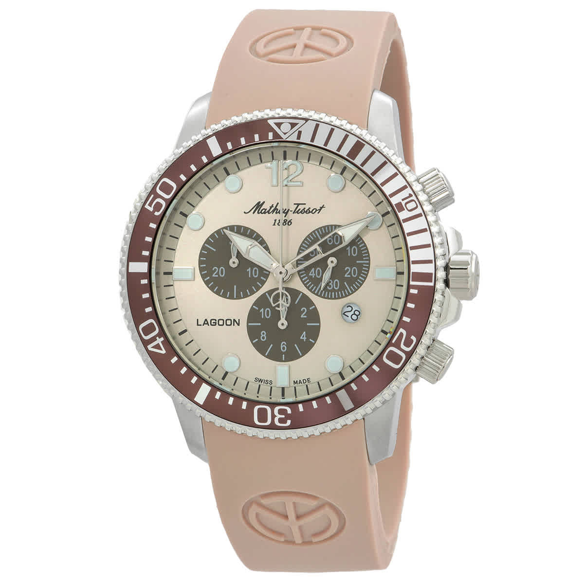 Mathey-Tissot Lagoon Chronograph Beige Dial Unisex Watch H123CHLBM