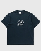 Arte Antwerp Arte Round Flower Front Tee Blue Shortsleeves