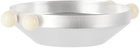 Natalia Criado SSENSE Exclusive Silver Stone Bowl