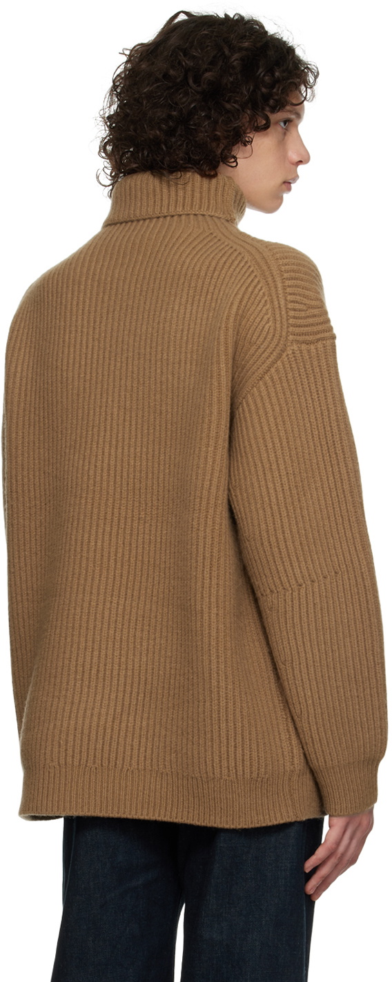 Joseph Tan Rib Turtleneck