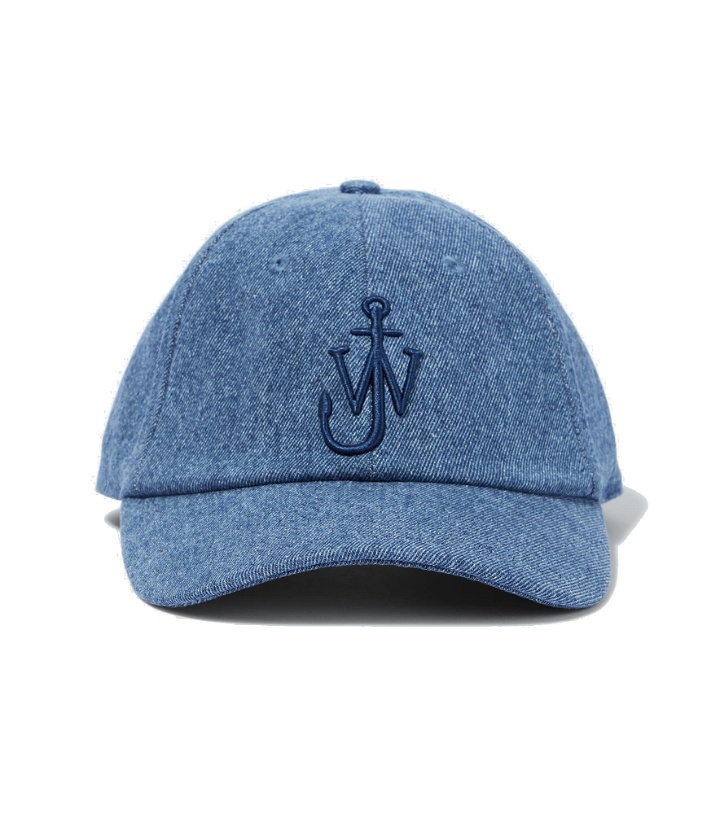 Photo: JW Anderson - Logo denim baseball cap