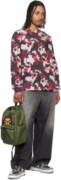 BAPE Khaki Baby Milo Medium Backpack
