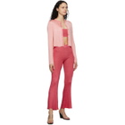 Calle Del Mar Red Knit Bandeau