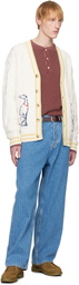 Drôle De Monsieur Off-White 'Le Cardigan Médicis' Cardigan