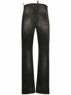 THE ATTICO - Denim Straight Jeans W/ Ring Detail