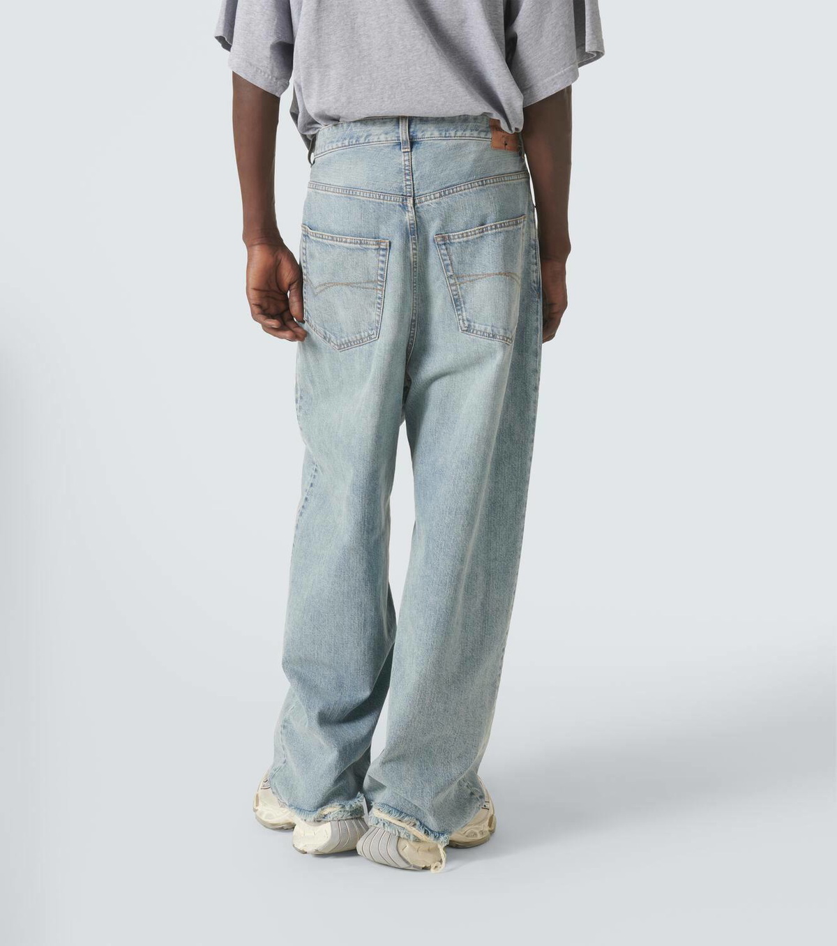 Balenciaga High-rise wide-leg jeans Balenciaga