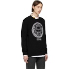 Versace Jeans Couture Black Adriano Crewneck Sweater