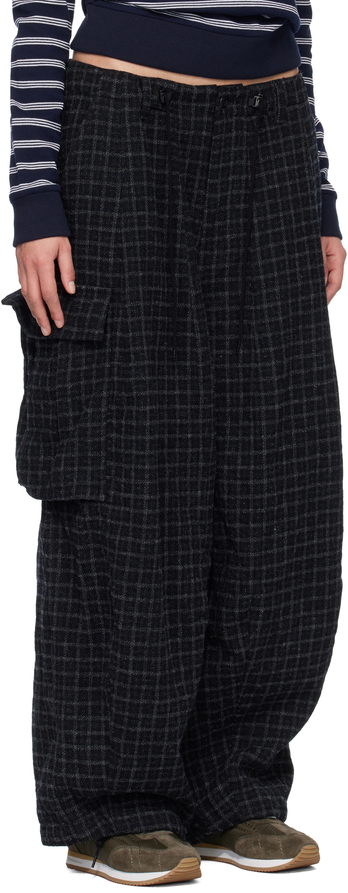 NEEDLES Black H.D. BDU Cargo Pants