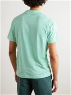 Theory - Bron Slub Cotton-Jersey Polo Shirt - Green