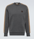 Moncler Cotton-blend jersey sweatshirt