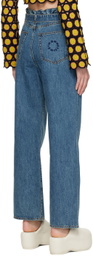 Simon Miller Blue Ringling Jeans