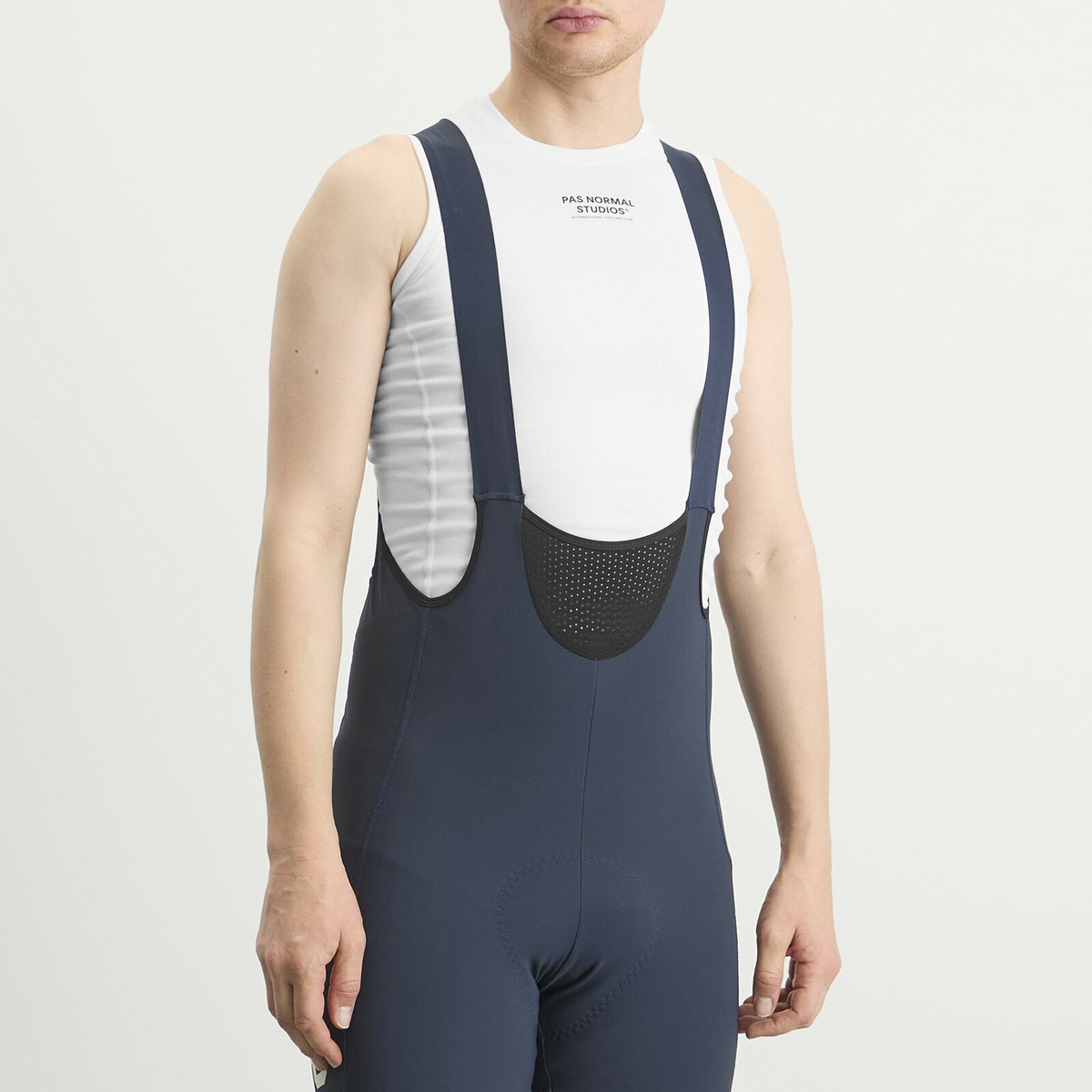 Pas Normal Studios Men's Mid Sleeveless Baselayer in Off White