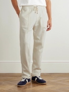Ralph Lauren Purple label - Straight-Leg Cotton and Cashmere-Blend Sweatpants - Neutrals