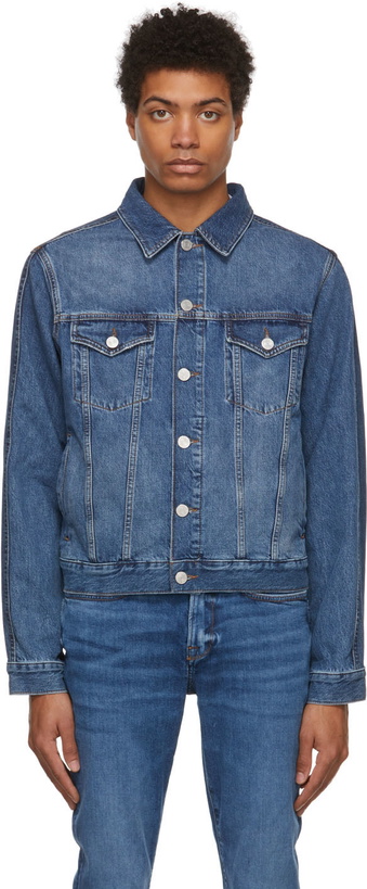 Photo: Frame Indigo Reconstructed Jacket