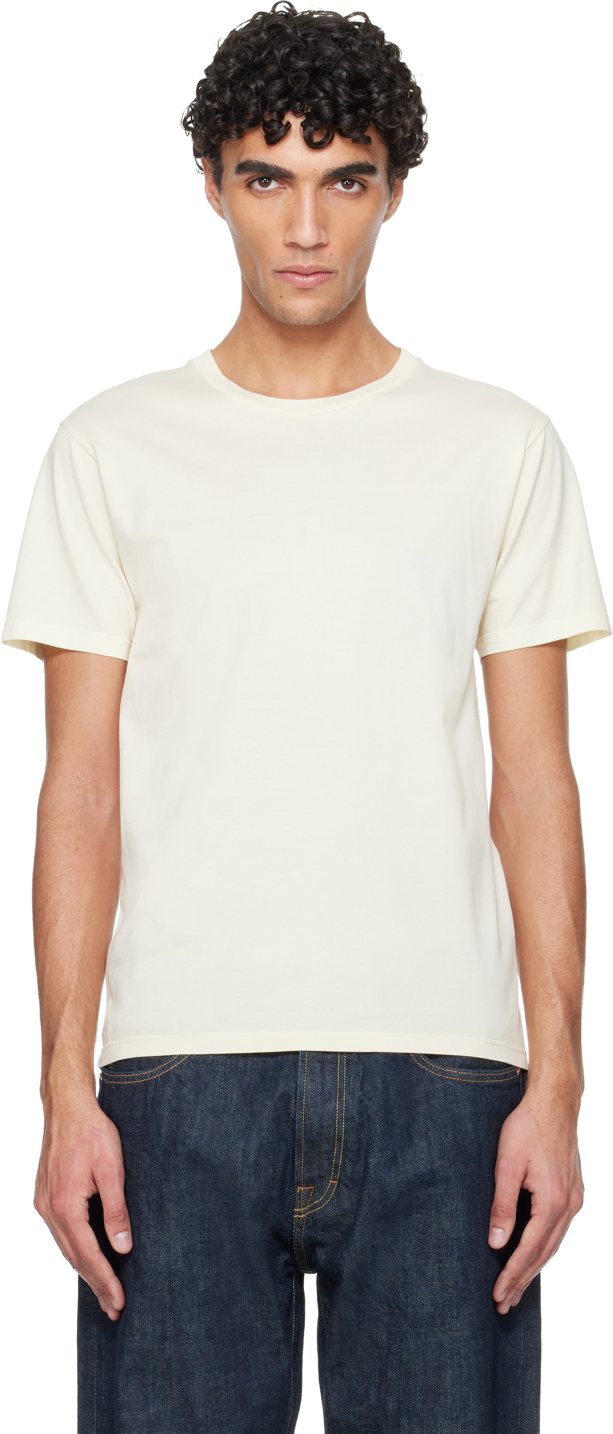 Rier Yellow Fitted T-shirt