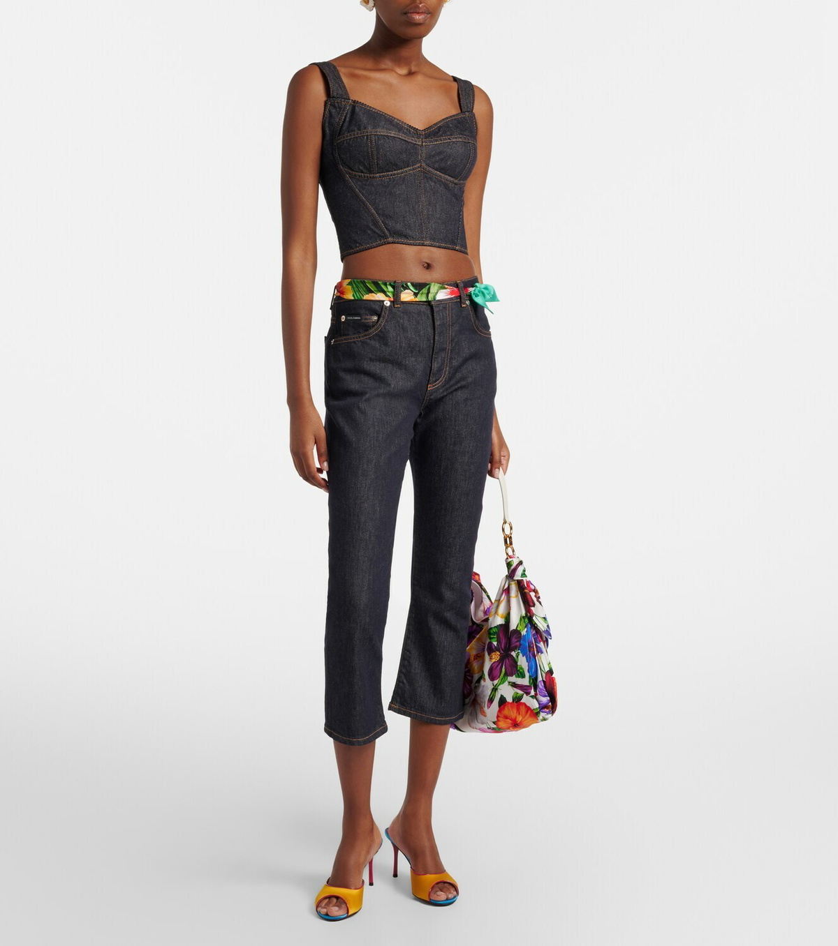 Dolce&Gabbana Denim capri pants