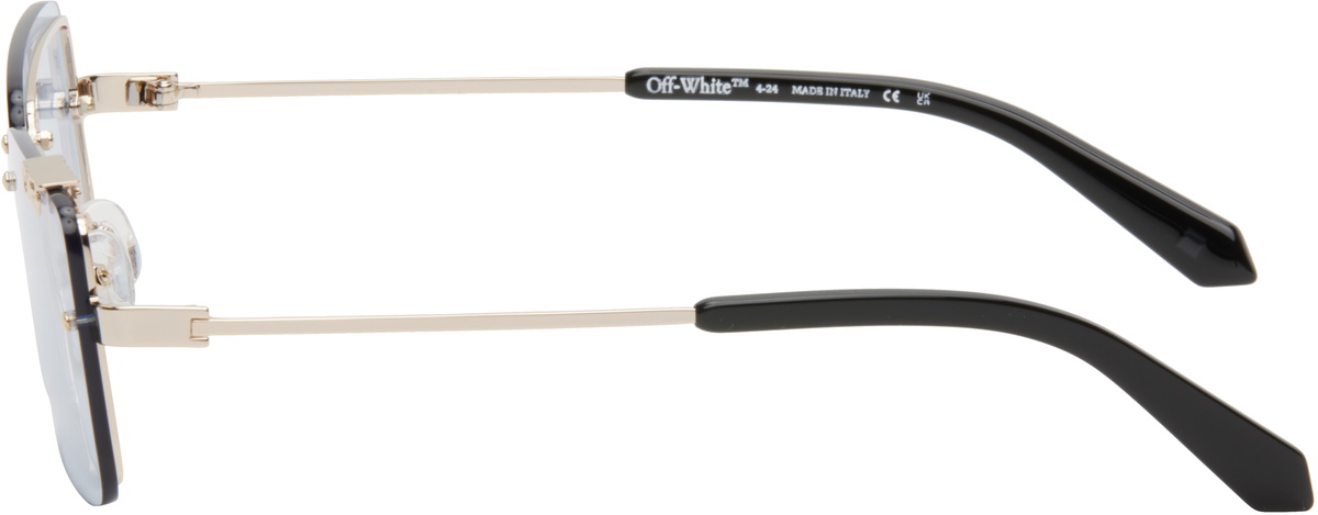 Off-White Gold Tampa Sunglasses Off-White