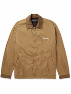 Comme des Garçons HOMME - Logo-Print Cotton-Gabardine Jacket - Neutrals