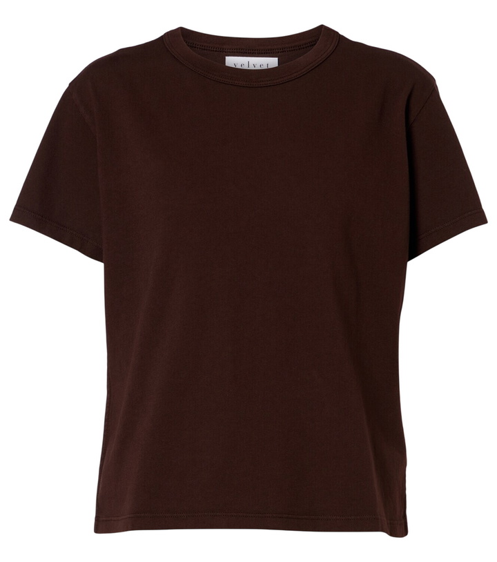 Photo: Velvet Leigh cotton jersey T-shirt